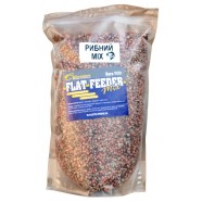 Підгодовування для лову риби, гранульована, Klasster Flat Feeder Mix, 0,9 кг, смак Рибний мікс